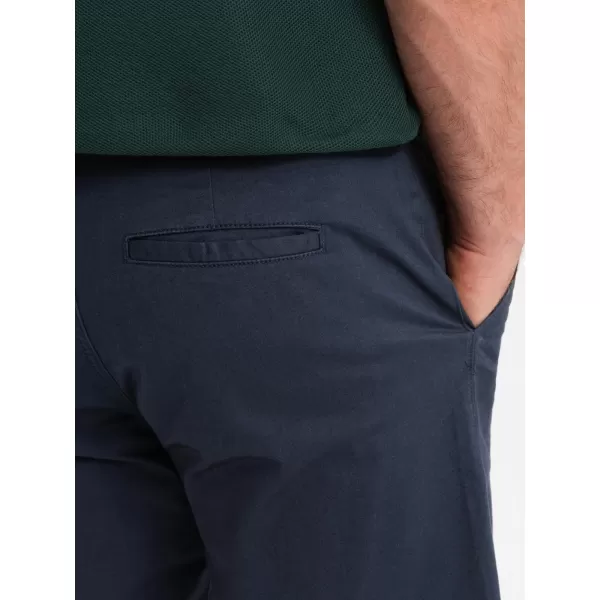  Pánské kraťasy OMBRE OM-SRCS-0197 NAVY BLUE 