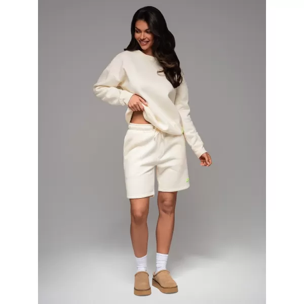  Mikina + kraťasy OMBRE Z108 CREAM 