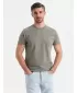 Pánské triko OMBRE OM-TSWT-0202 LIGHT OLIVE
