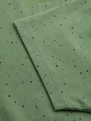 Pánské triko OMBRE OM-TSFP-0186 GREEN