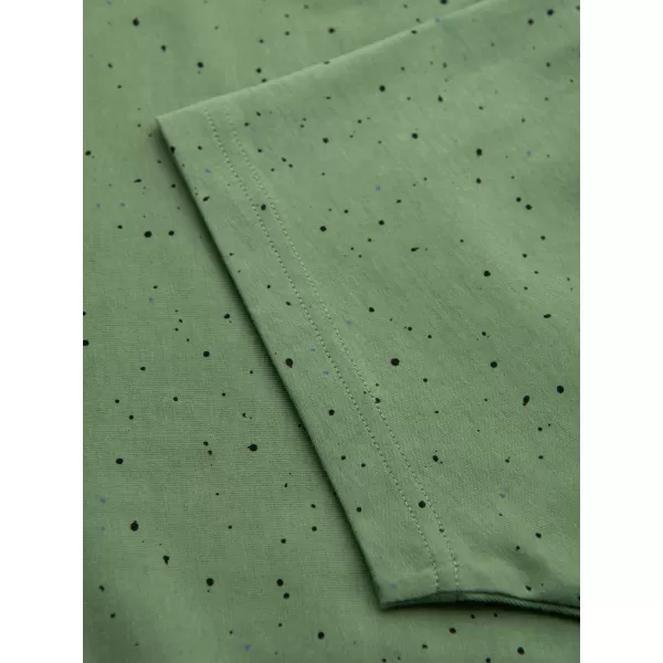  Pánské triko OMBRE OM-TSFP-0186 GREEN 