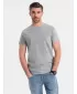 Pánské triko OMBRE OM-TSWT-0201 GRAY