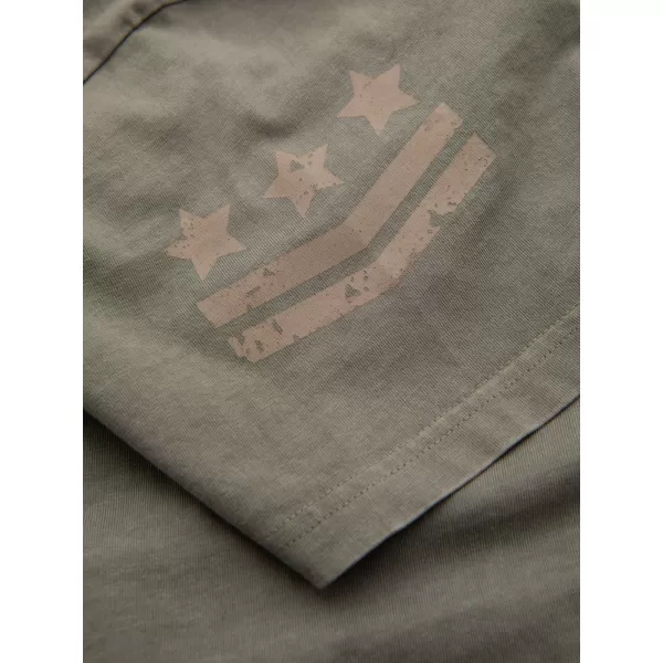  Pánské triko OMBRE OM-TSWT-0202 LIGHT OLIVE 