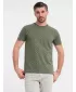 Pánská košile OMBRE OM-TSFP-0250 OLIVE