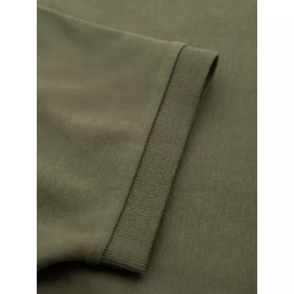  Pánské polo triko OMBRE OM-POSS-0148 OLIVE 
